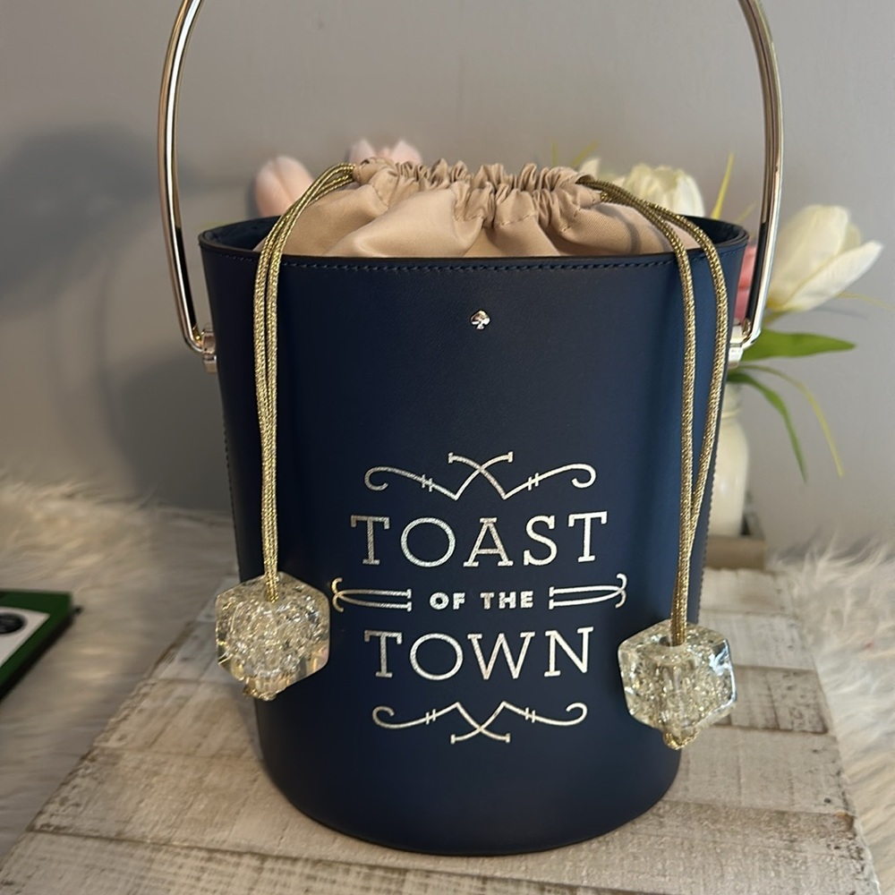 Kate spade toast of town ice bucket bag